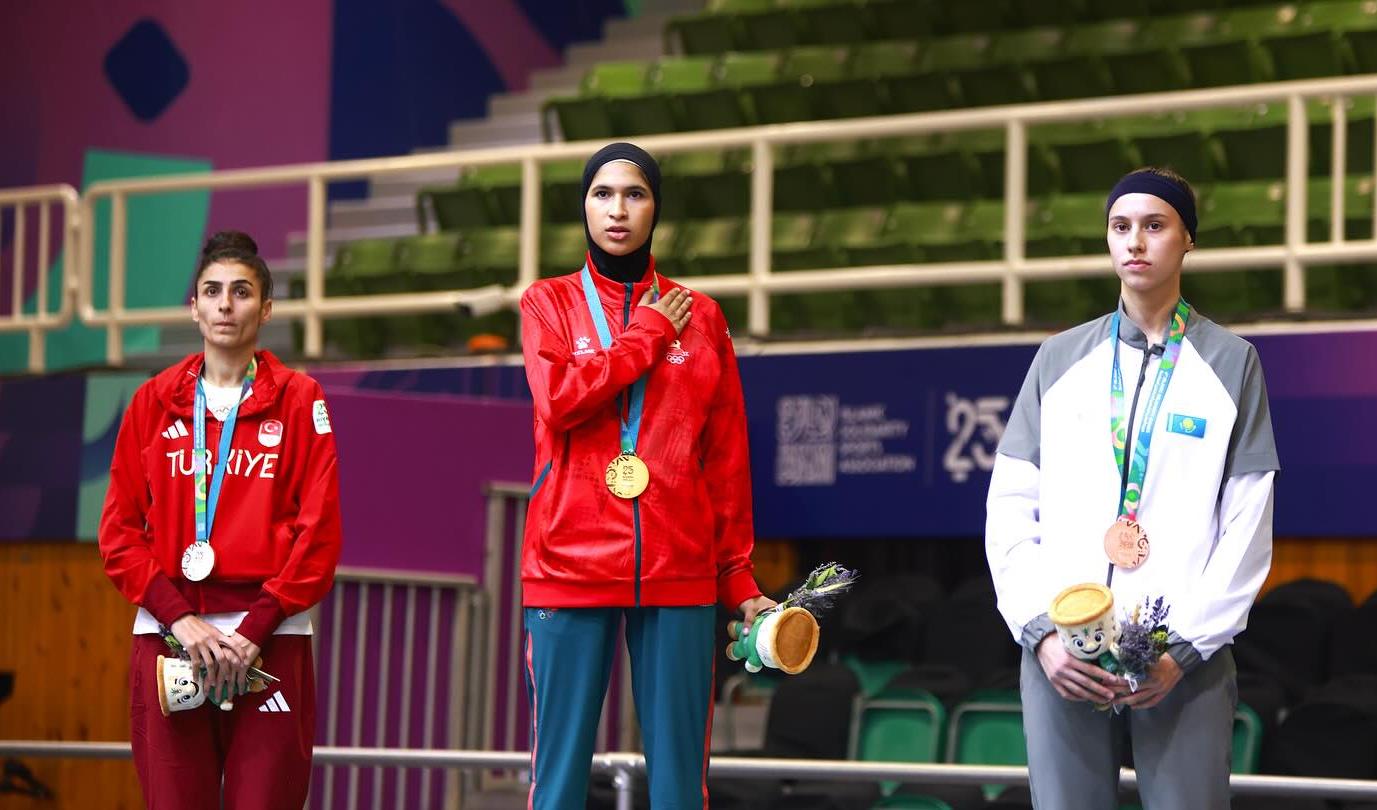 Jeux de la solidarité islamique (taekwondo): La Marocaine Amina Dehhaoui remporte la médaille d’or