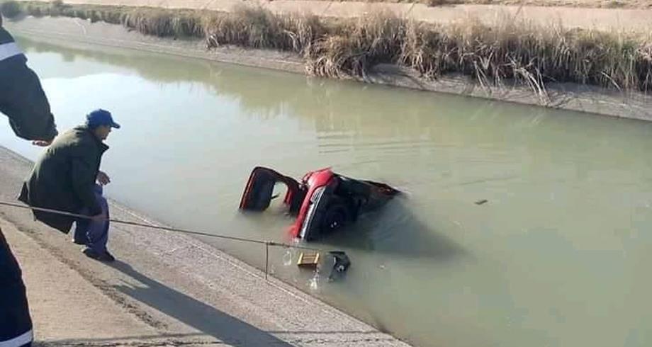 انتشال جثة رابعة لشخص من بين ضحايا حادث سقوط سيارة بقناة للري بأزيلال