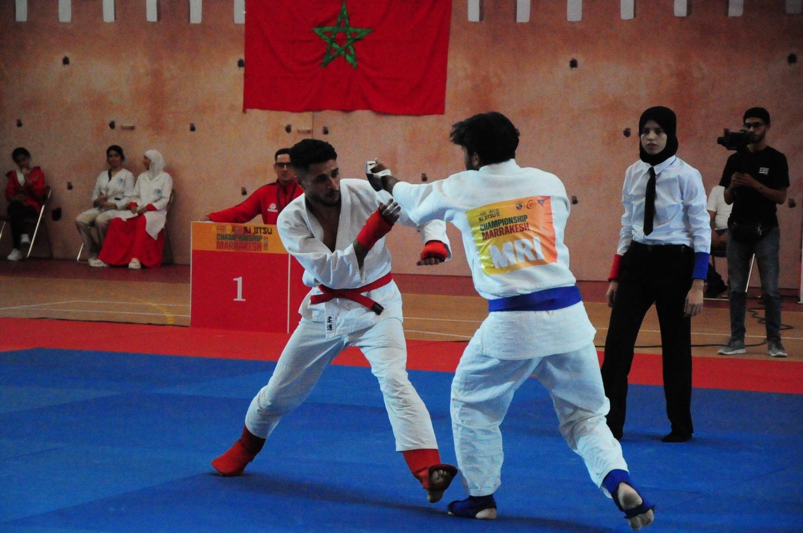 بطولة إفريقيا للجوجيتسو مراكش 2023 : المغرب يحل ثانيا بمجموع 36 ميدالية 8 منها ذهبية