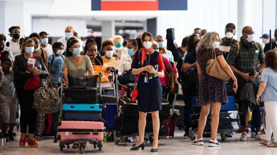 États-Unis: nombre record de passagers dans les aéroports depuis le début de la pandémie
