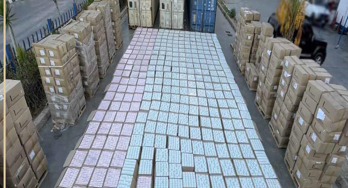 الداخلية المصرية: ضبط 18 مليون قرص مخدر في ميناء الإسكندرية