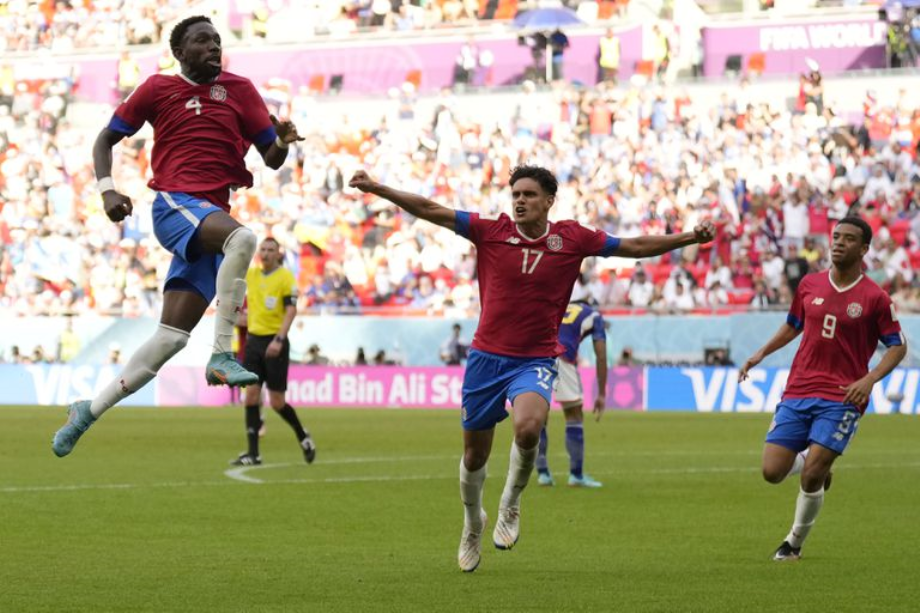 Mondial 2022 : Le Costa Rica s'impose face au Japon