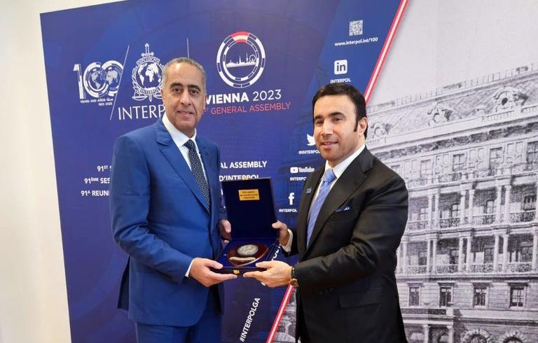 Abdellatif Hammouchi reçu par le président d'Interpol