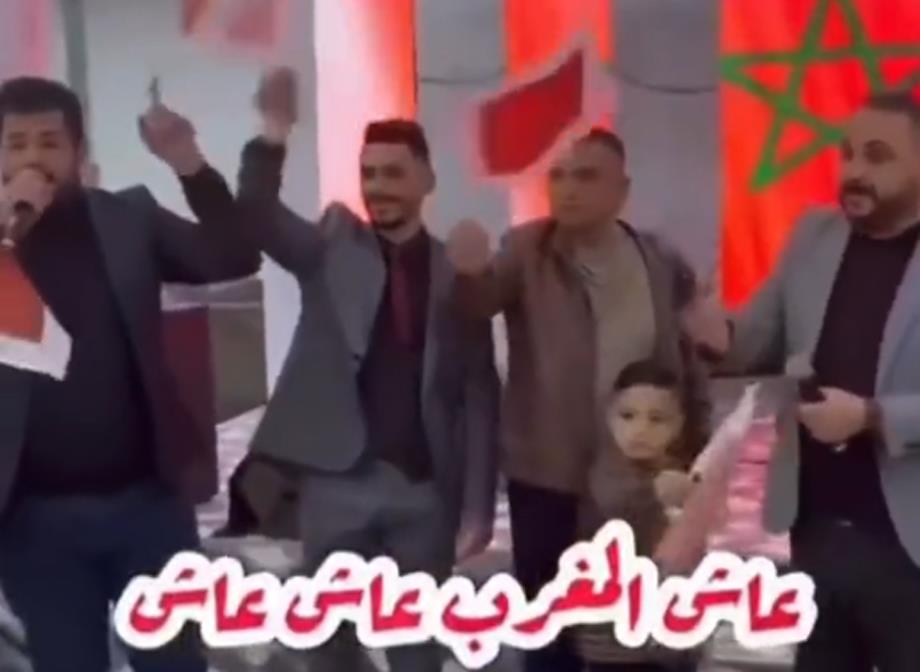 فرحة فلسطينية بتأهل المنتخب المغربي لدور ثمن النهائي
