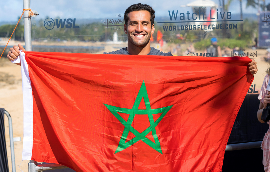 Surf : Le Marocain Ramzi Boukhiam qualifié au Championship Tour 2023, la plus prestigieuse compétition de surf au monde