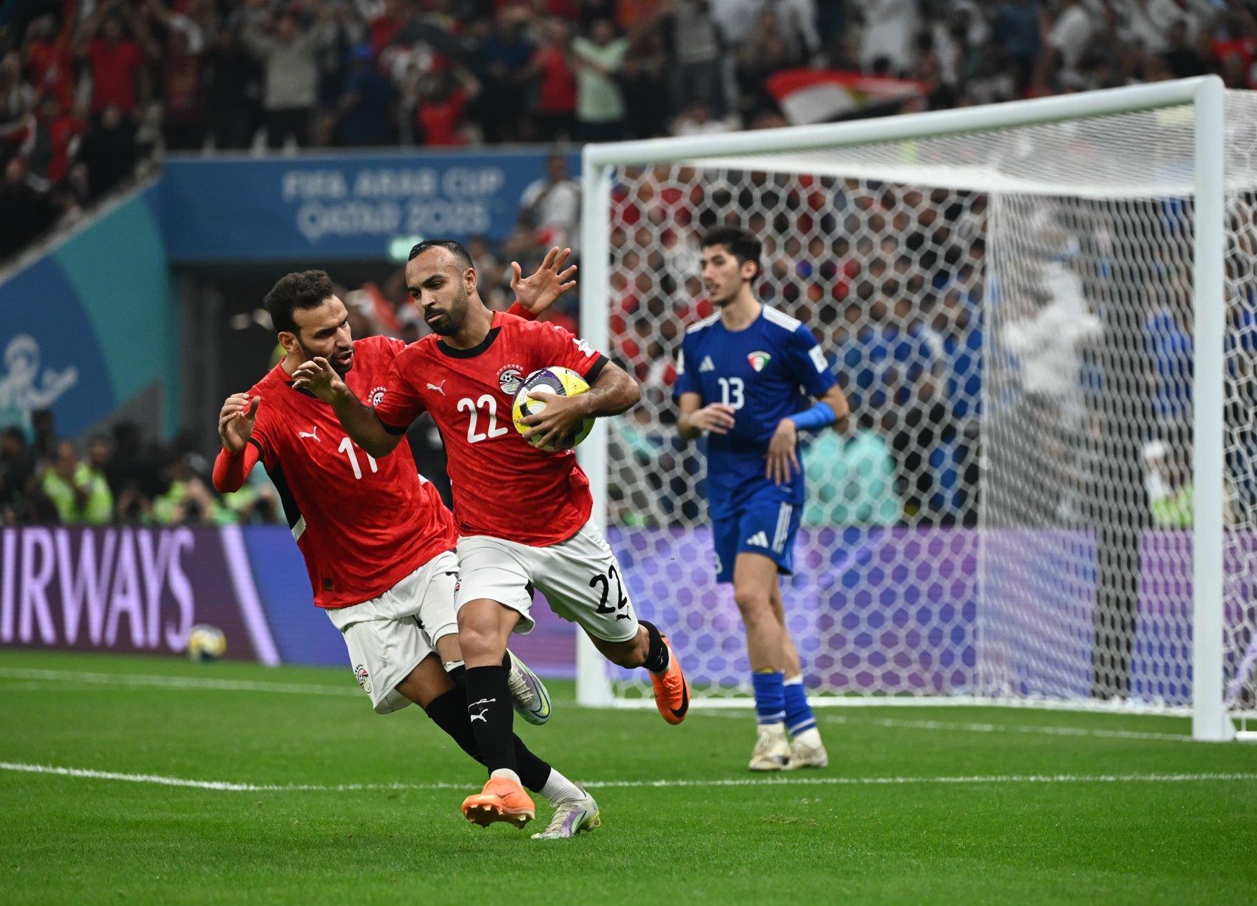 بطولة كأس العرب.. المنتخب المصري يتعادل مع نظيره الكويتي بطولة كأس العرب.. المنتخب المصري يتعادل مع نظيره الكويتي