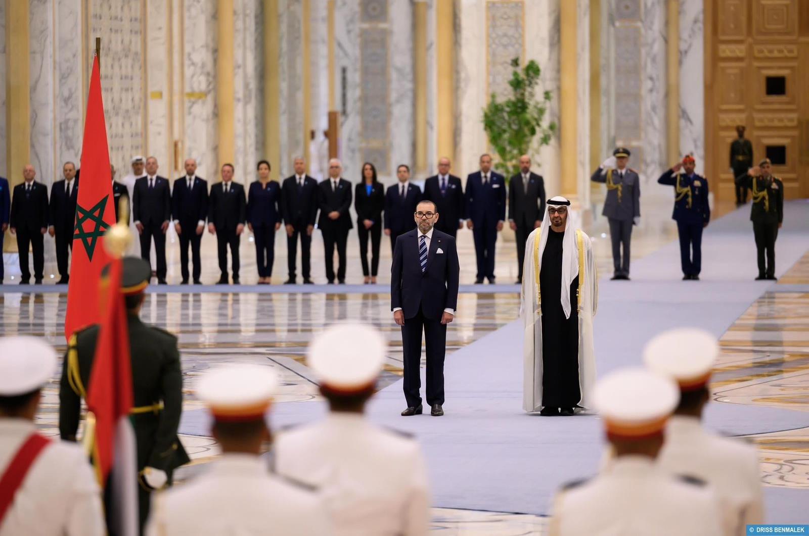 Communiqué conjoint adopté à l’issue des entretiens entre SM le Roi Mohammed VI et SA Cheikh Mohammed Ben Zayed Al-Nahyane, Président de l’EEAU