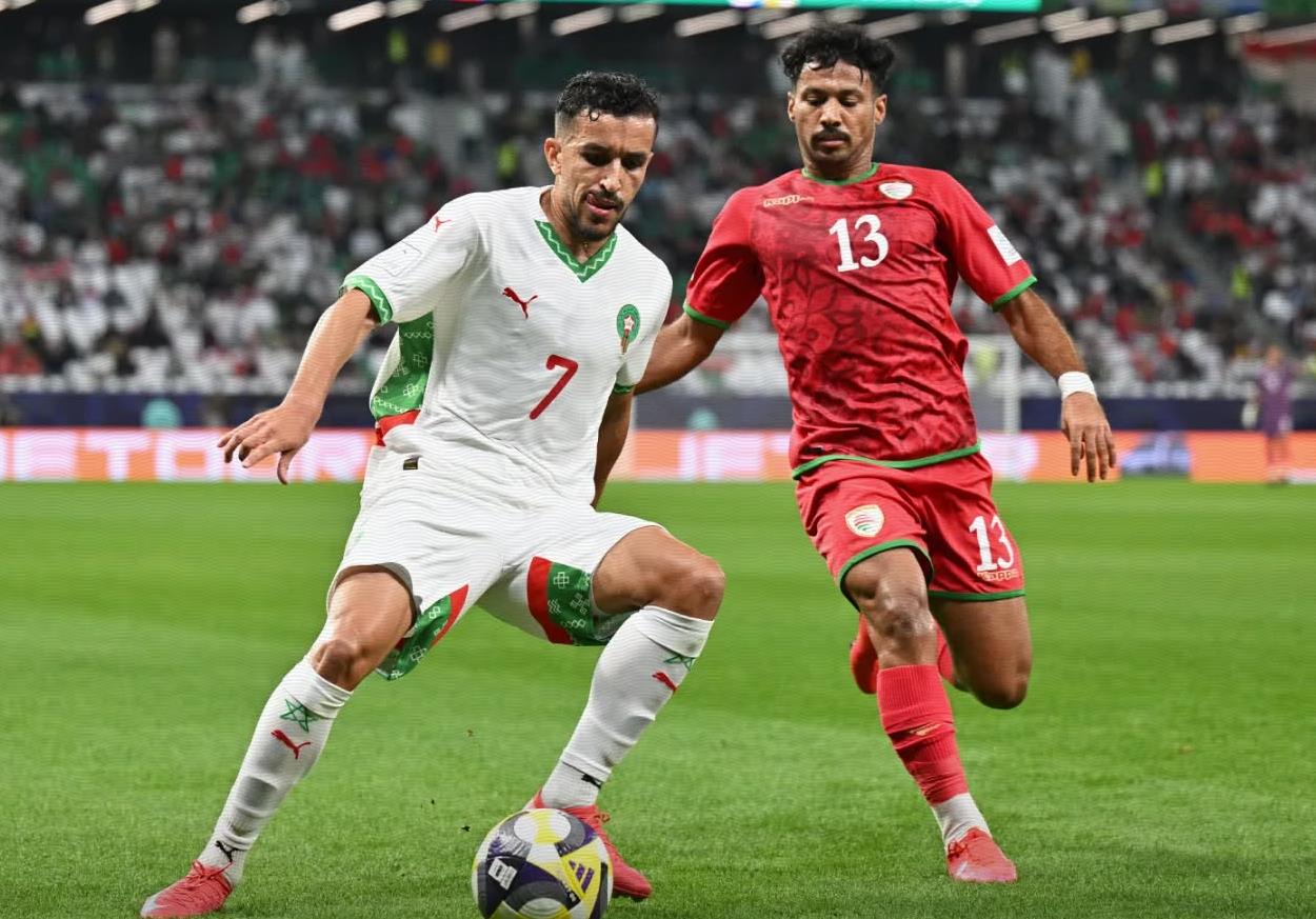 Coupe arabe 2025 : Le Maroc et Oman dos à dos à la mi-temps (0-0)