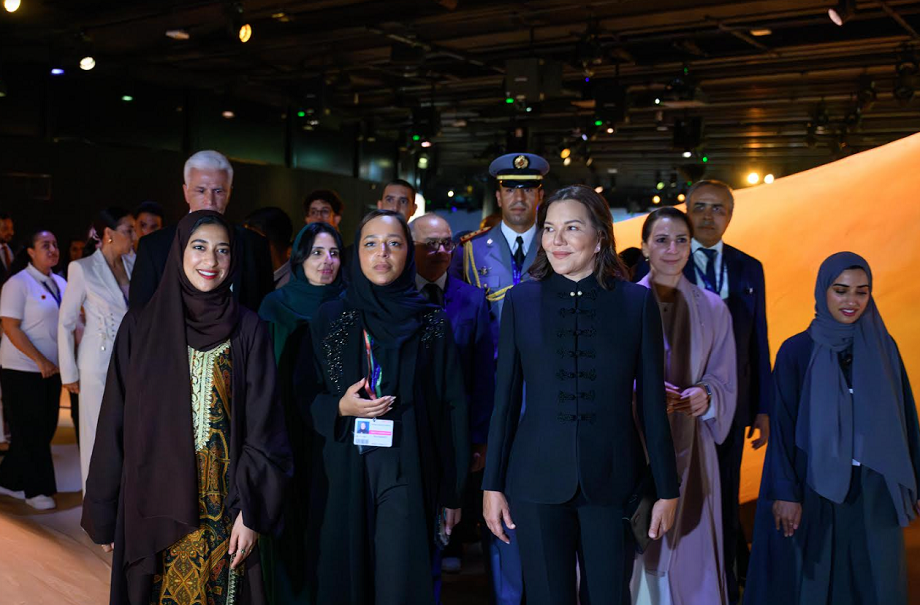 COP28 à Dubaï : SAR la Princesse Lalla Hasnaa visite le pavillon "The UAE House of Sustainability" et le Pavillon du Maroc