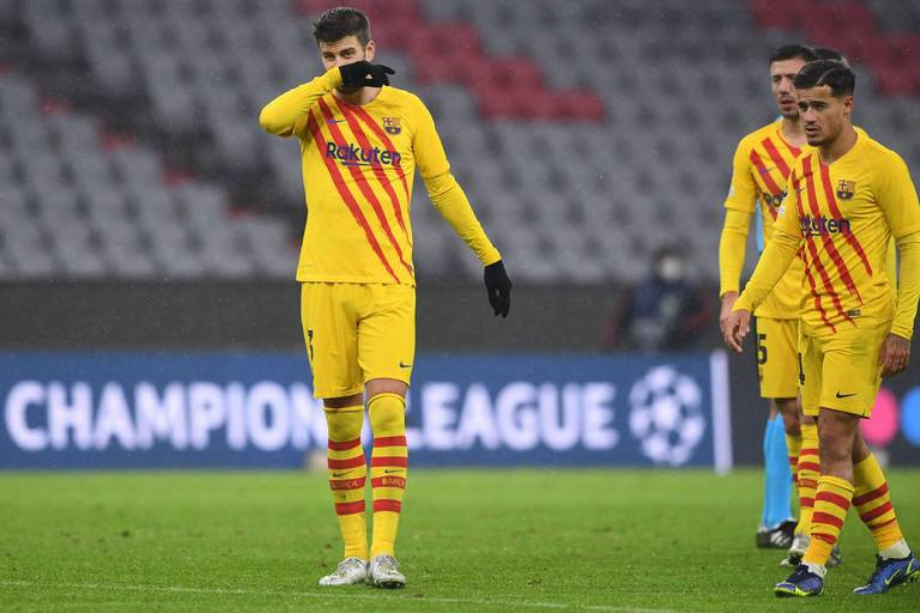 Ligue des champions: élimination historique du Barça avant les 8es
