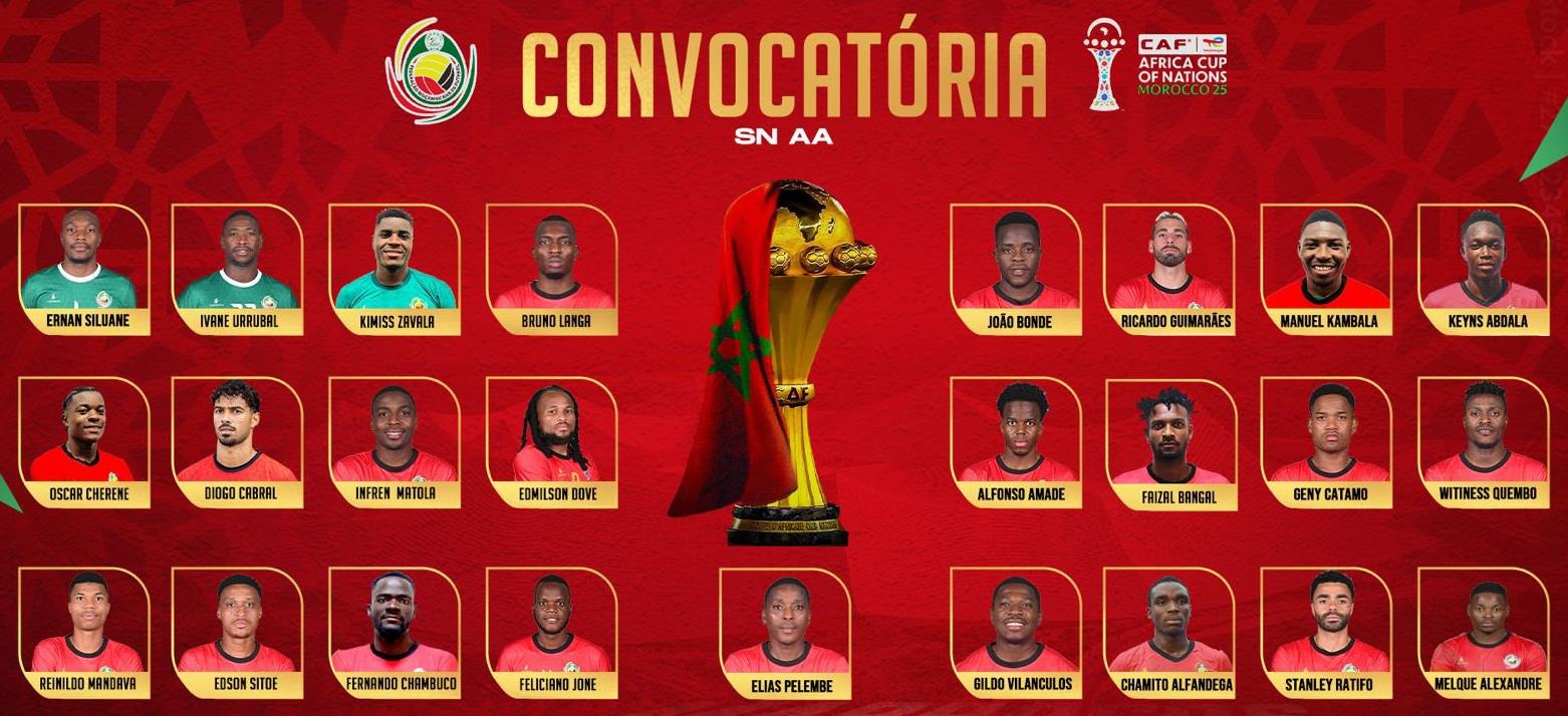 CAN 2025 : le Mozambique dévoile sa Squad List
