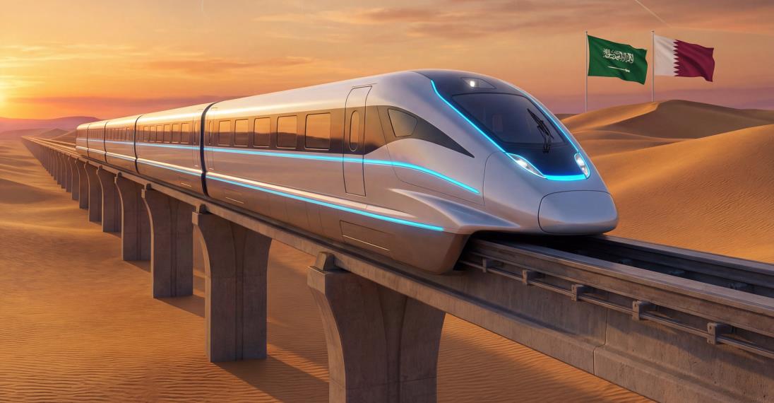 قطار كهربائي سريع لربط الرياض بالدوحة