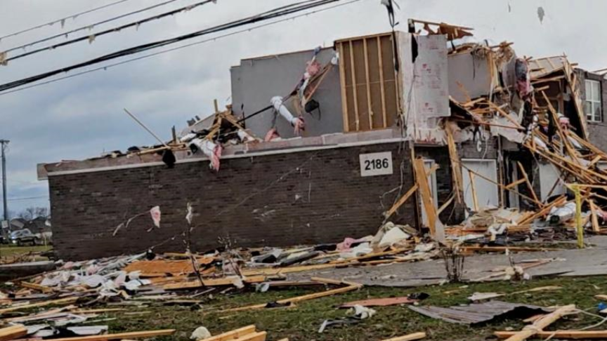 USA: Six morts après le passage de tornades dans le Tennessee