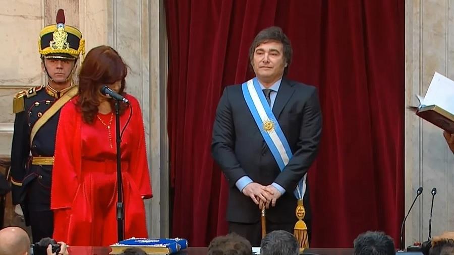 تنصيب خافيير ميلي رئيسا جديدا للأرجنتين