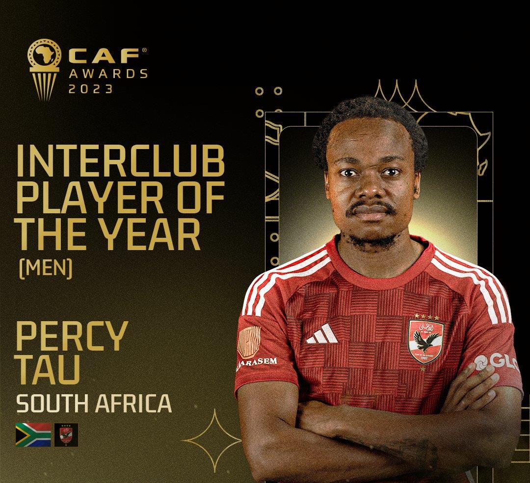 CAF Awards 2023: Percy Tau remporte le prix du joueur local africain de l'année