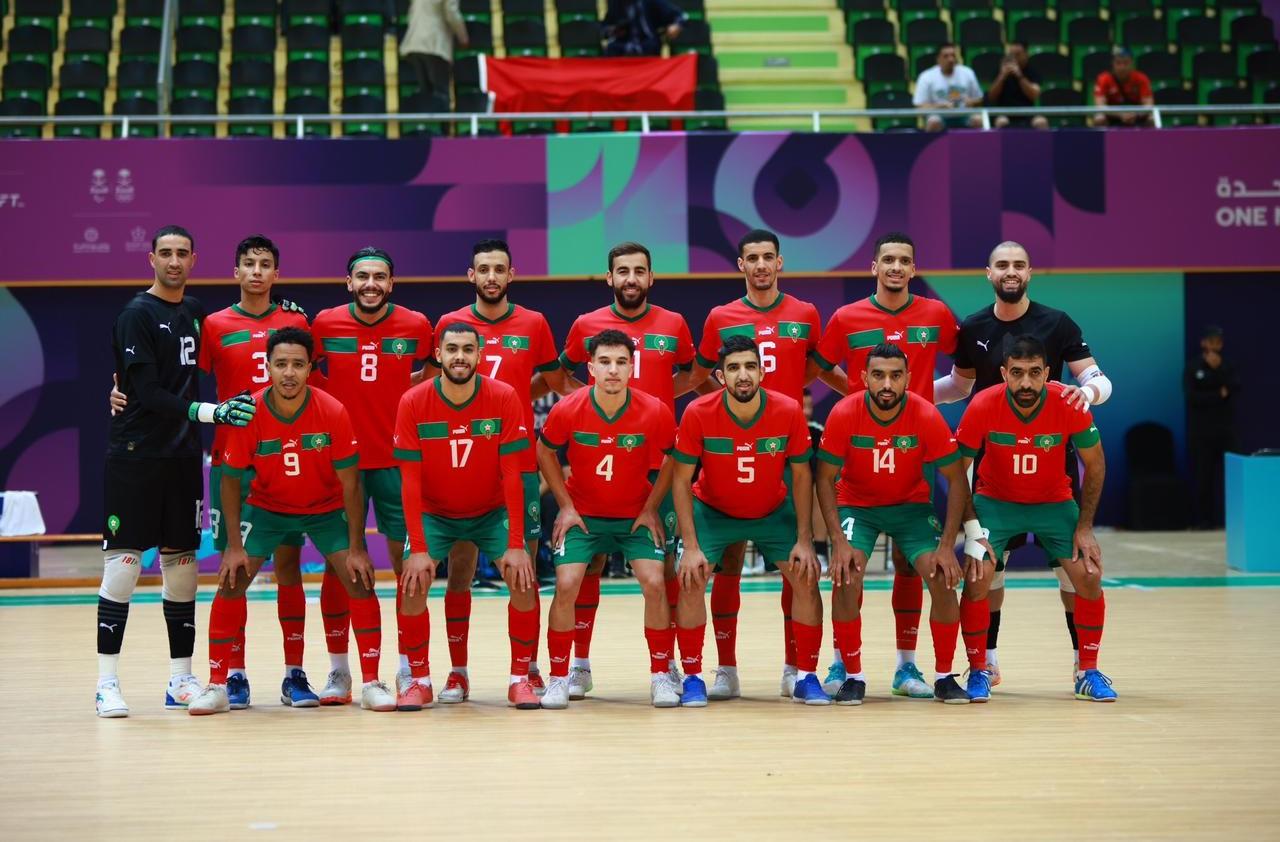 أسود الفوتسال يحافظون على المركز السادس عالميا