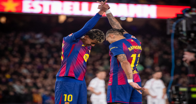 Le FC Barcelone s’impose face à Osasuna (2-0) et creuse l’écart en tête