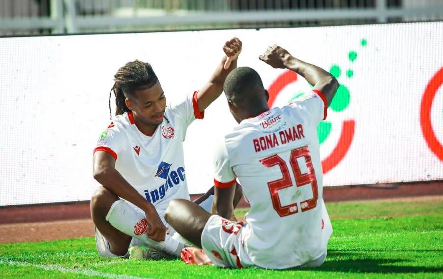 الوداد الرياضي يتفوق على ضيفه الشباب السالمي بثلاثية نظيفة