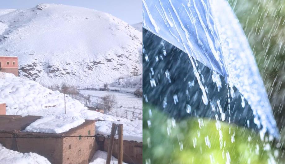 طقس الاثنين..أجواء باردة مع زخات مطرية وثلوج في المرتفعات