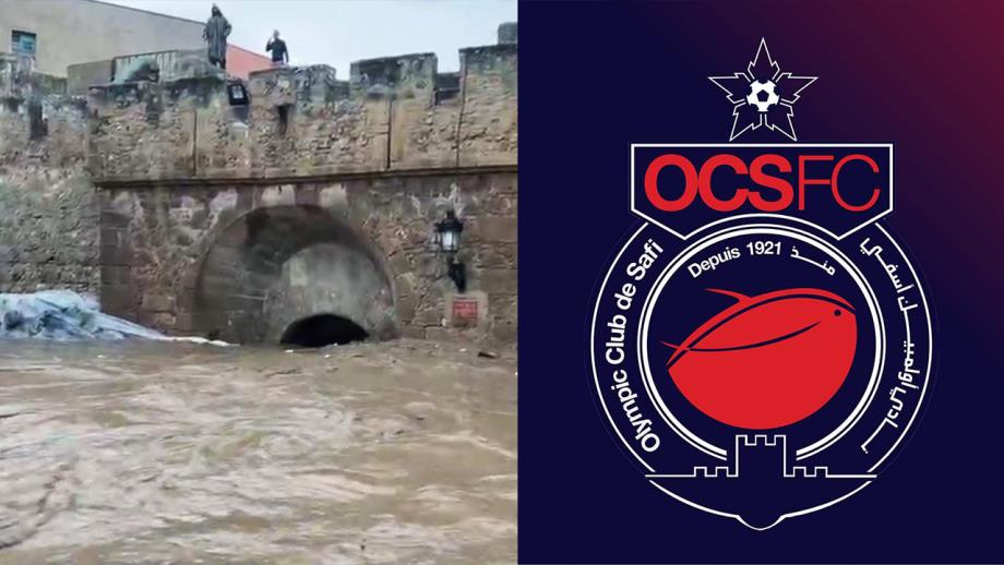 نادي أولمبيك آسفي يعزي أسر ضحايا فيضانات المدينة العتيقة