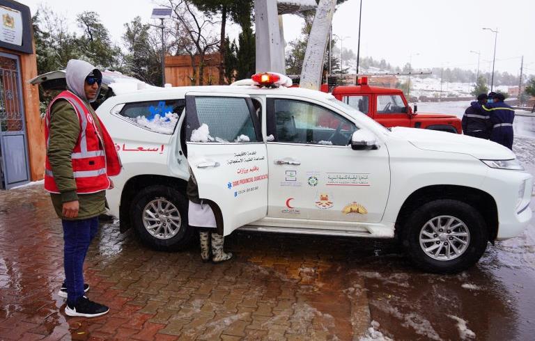 رعاية مثلى للنساء الحوامل في مواجهة آثار موجة البرد بورزازات