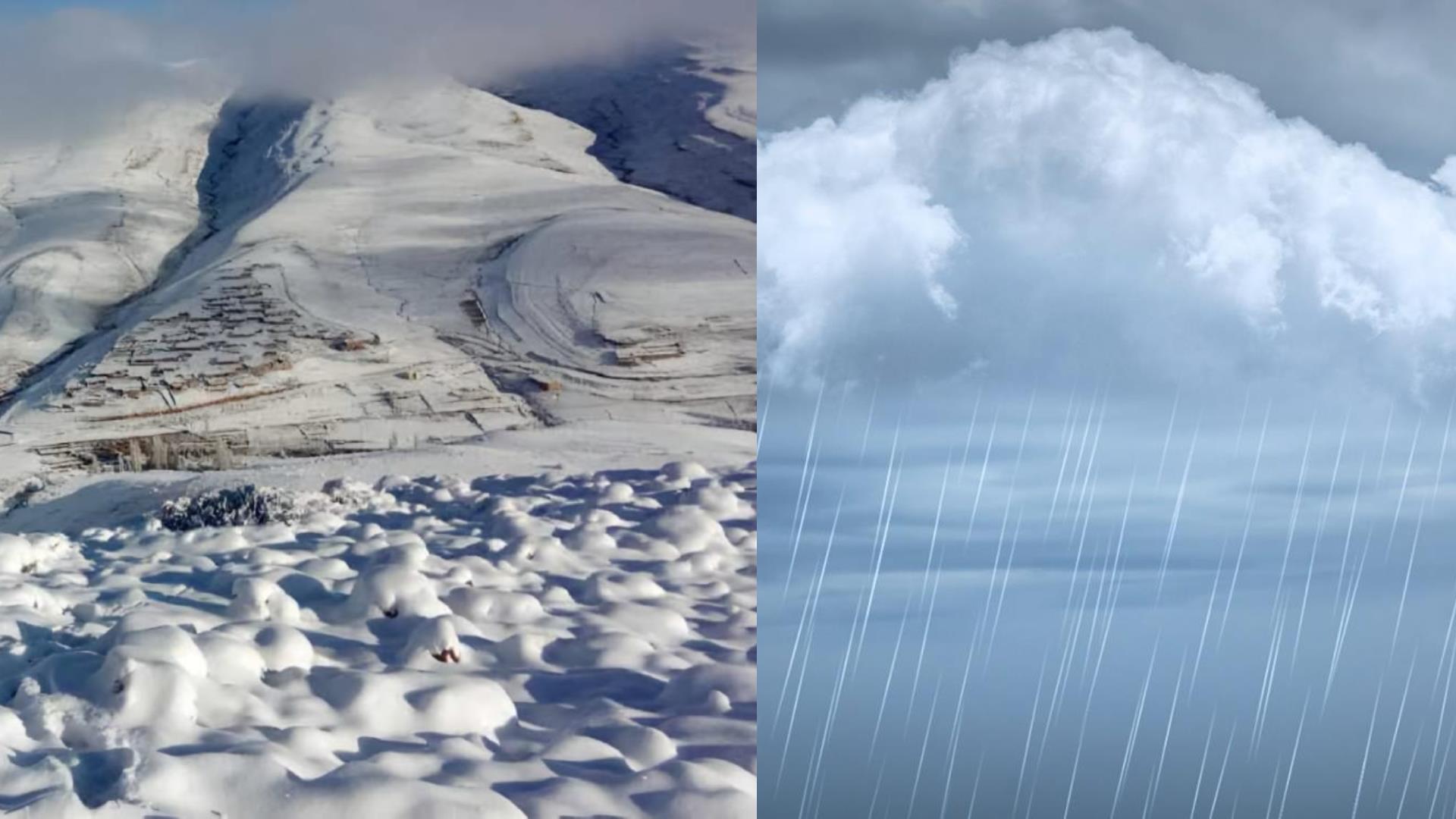 نشرة إنذارية .. تساقطات ثلجية وزخات مطرية ورياح قوية بعدد من المناطق