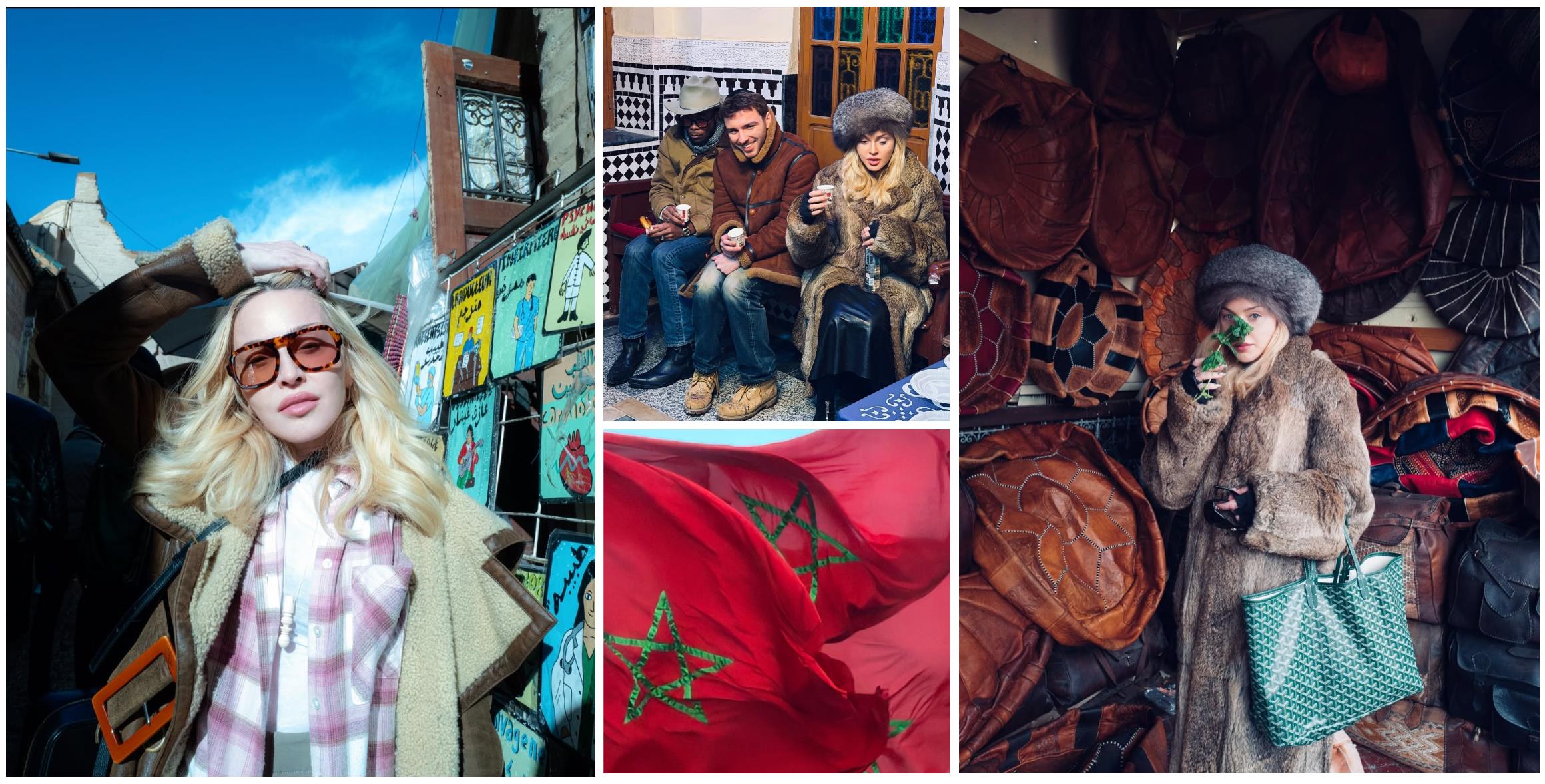 Entre Tradition et Glamour, Madonna sublime l’art de vivre à la marocaine